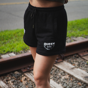 5” Inseam French Terry Shorts // Black
