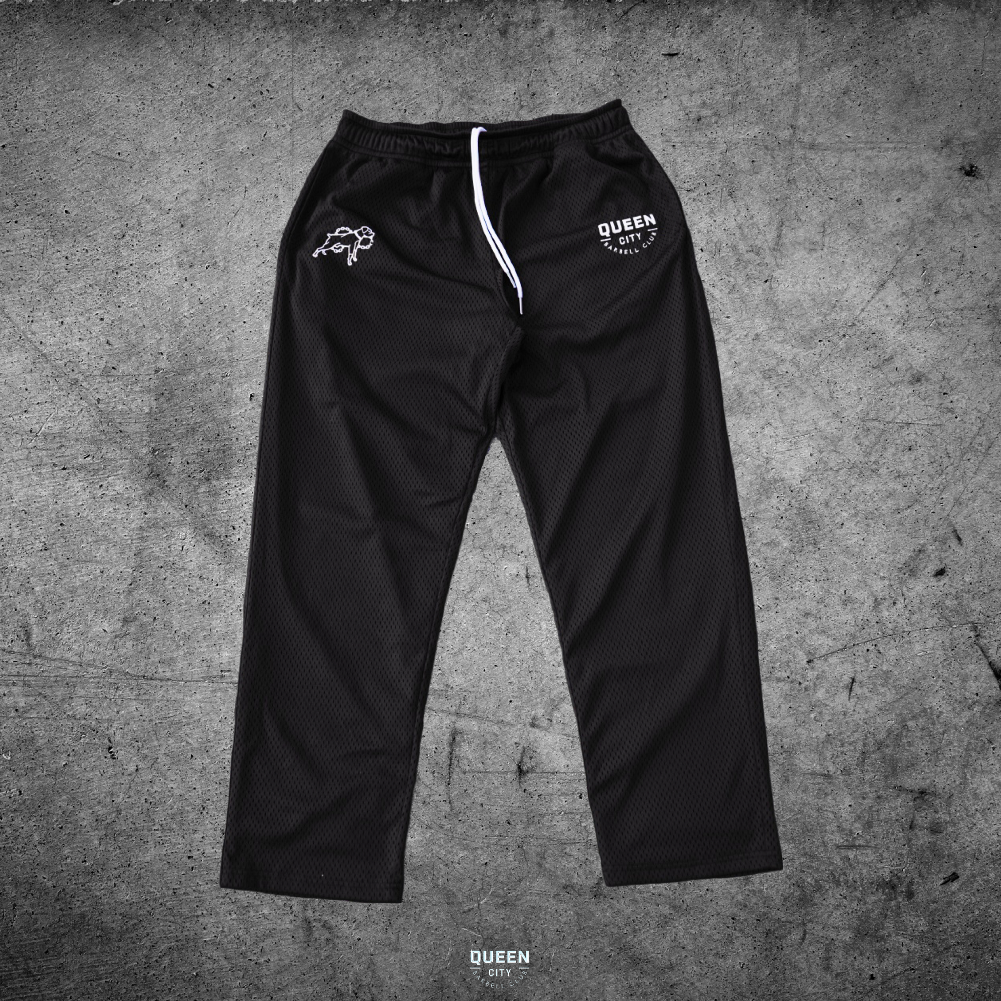 PREORDER: MESH RETRO TROUSER // BLACK (100 PAIRS ONLY)