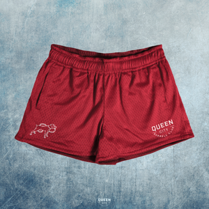 PREORDER: LUX MESH SHORTS // VARSITY RED
