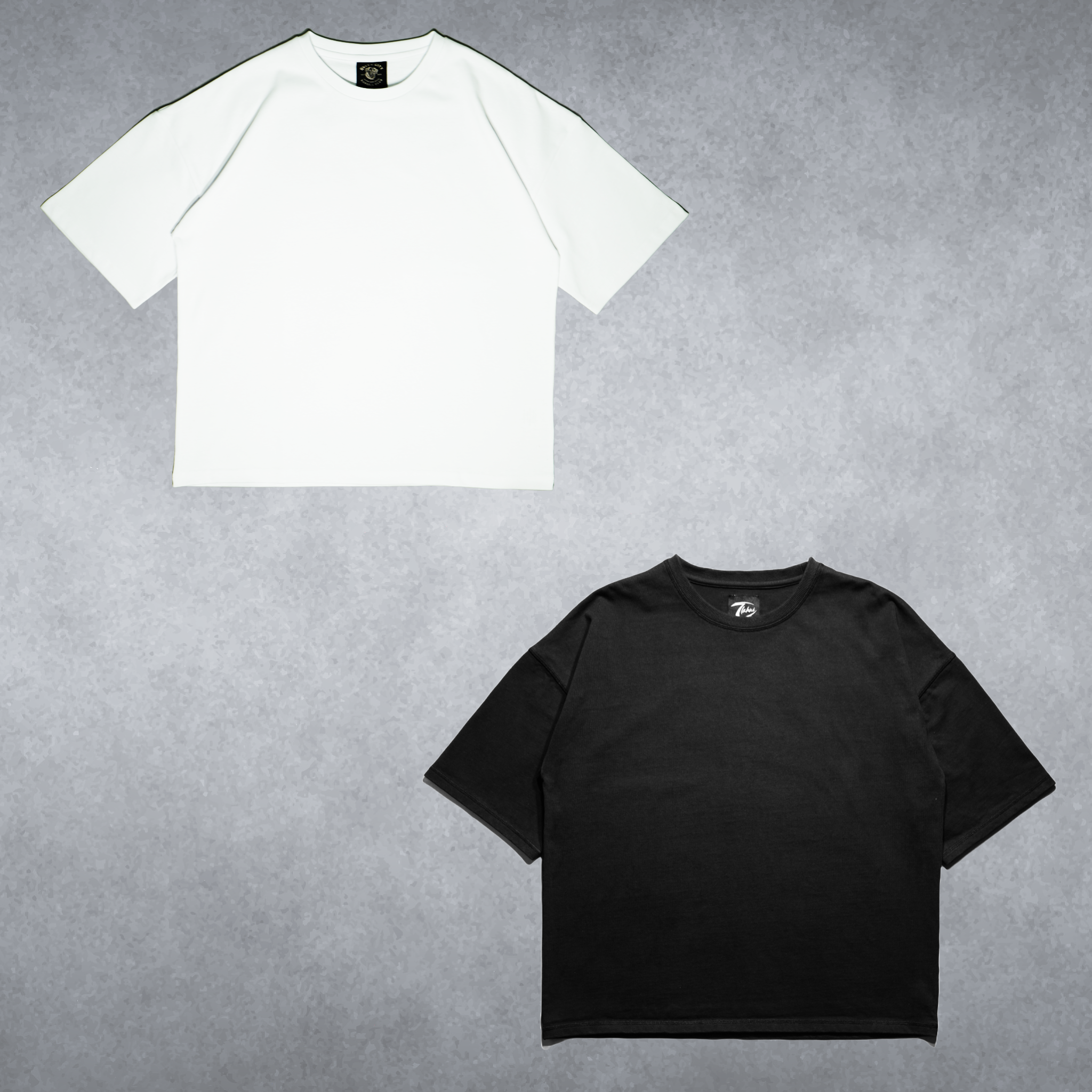 OVERSIZED TEE PACK // BLACK + WHITE