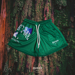 5" Inseam Athletic Shorts // Inspire Me Kelly Green