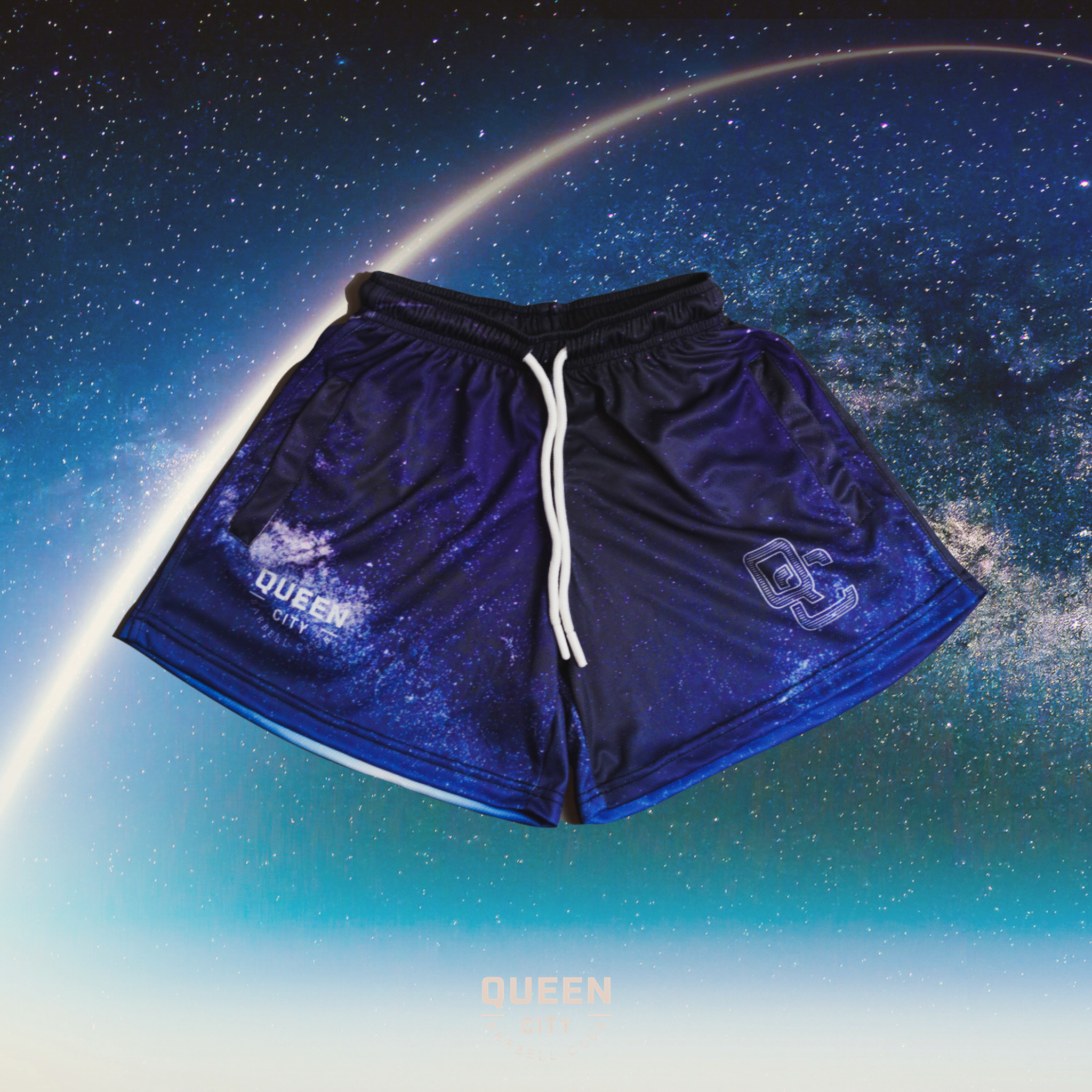 5" Inseam Athletic Shorts // Cosmic